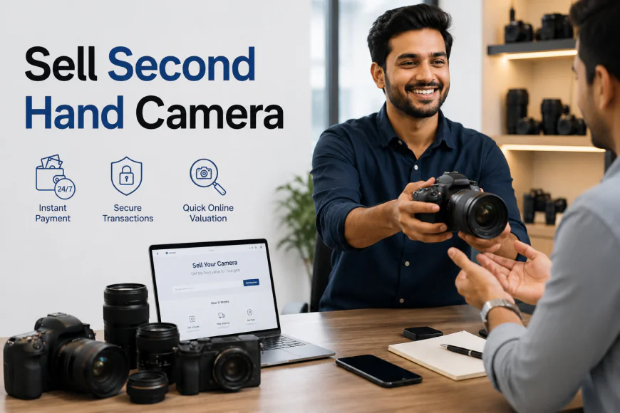 Sell Second Hand Camera in Ahmedabad – Get the Best Value with Camera Sell Online