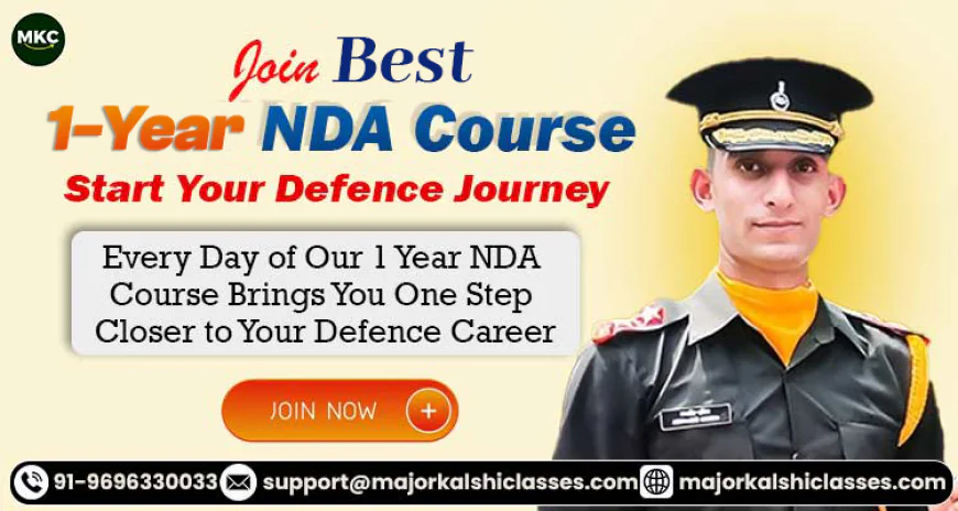 Join Best 1-Year NDA Course- Mkc
