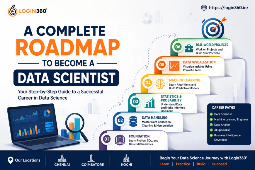 A Complete Roadmap to Become a Data Scientist