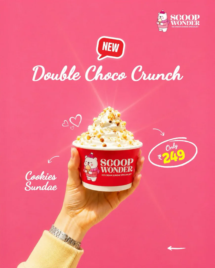 Dessert Places in Gurgaon: Why Scoop Wonder Galleria is a Must-Visit for Every Ice Cream Sundae Lover