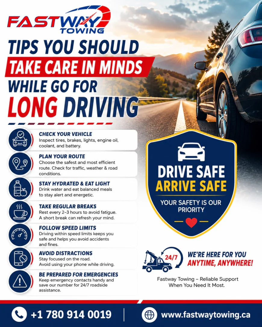 Tips You Should Keep in Mind Before Going for a Long Drive