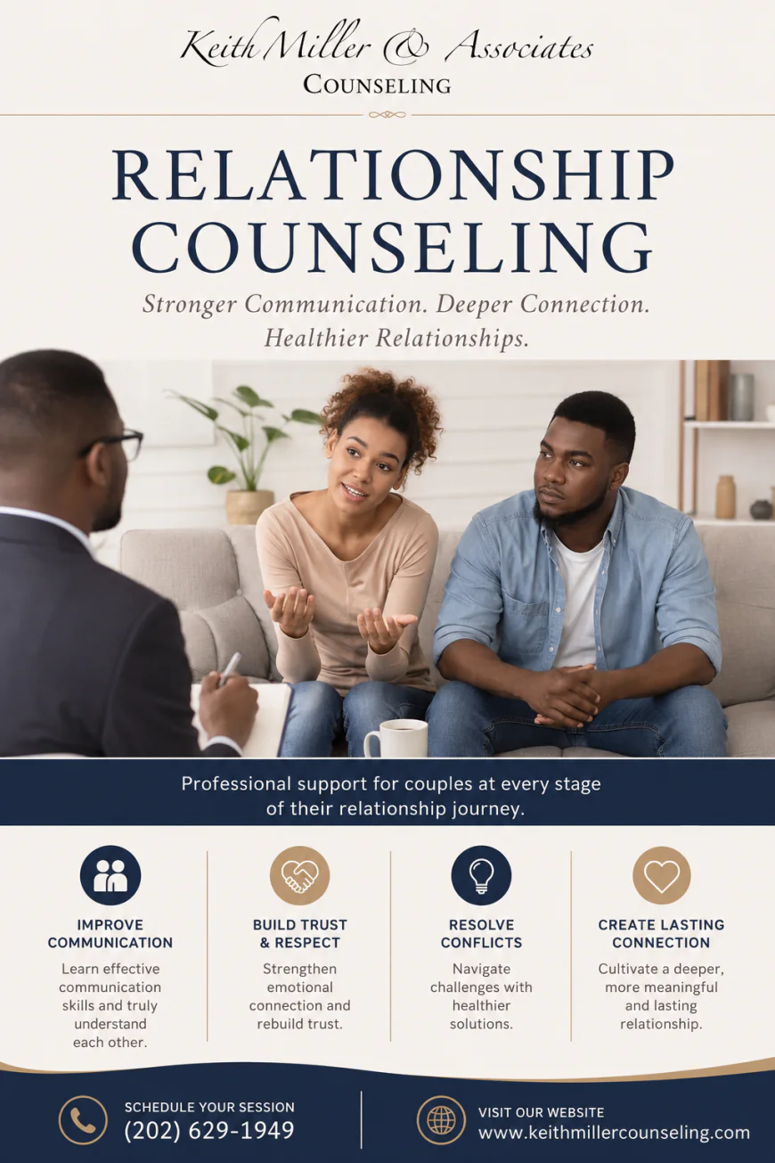The Complete Guide to Premarital Counseling: How Keith Miller Counseling, LLC Helps Couples Prepare for a Healthy Marriage