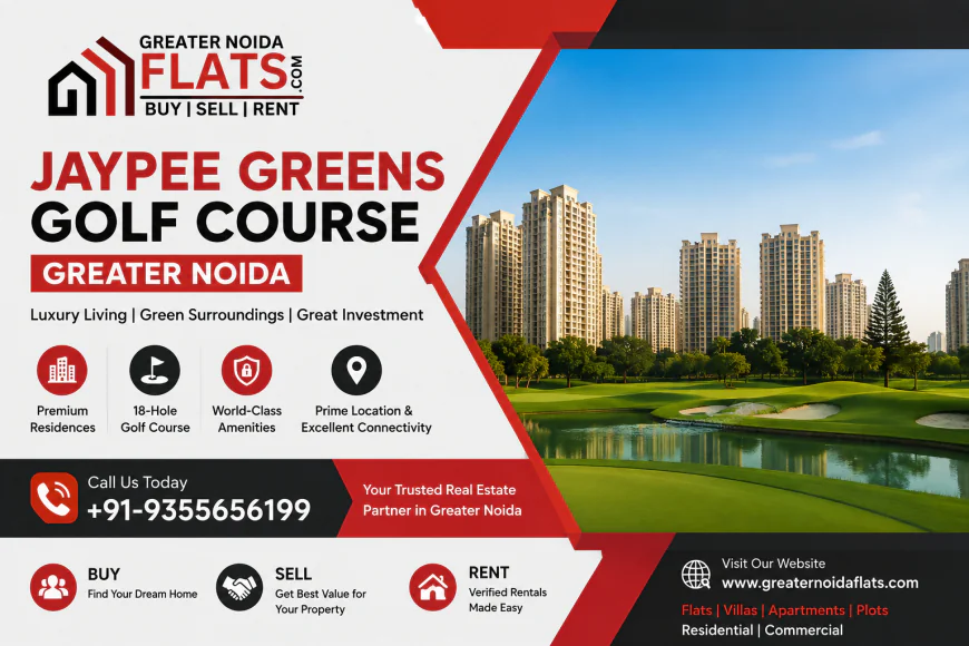 Jaypee Greens Golf Course Greater Noida | Luxury Homes | greaternoidaflats