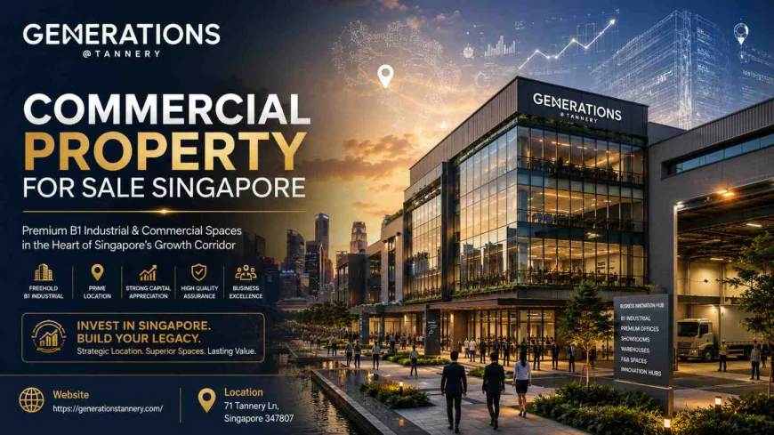 Commercial Property for Sale Singapore: Why Generations At Tannery Is a Smart Freehold Investment Opportunity