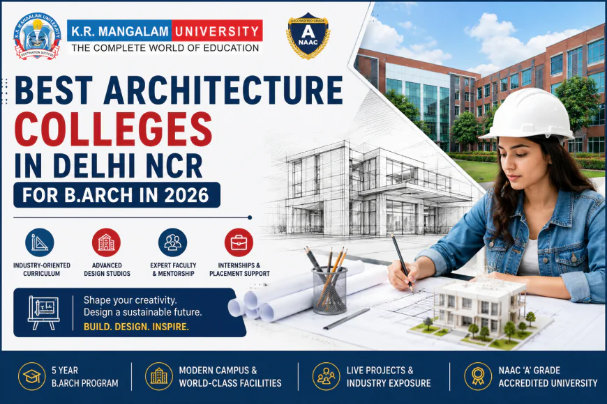 Best Architecture Colleges in Delhi NCR for B.Arch in 2026
