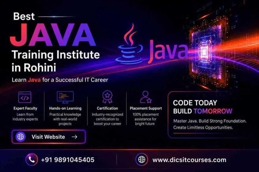 Best Java Training Institute in Rohini Learn Java for a Successful IT Career