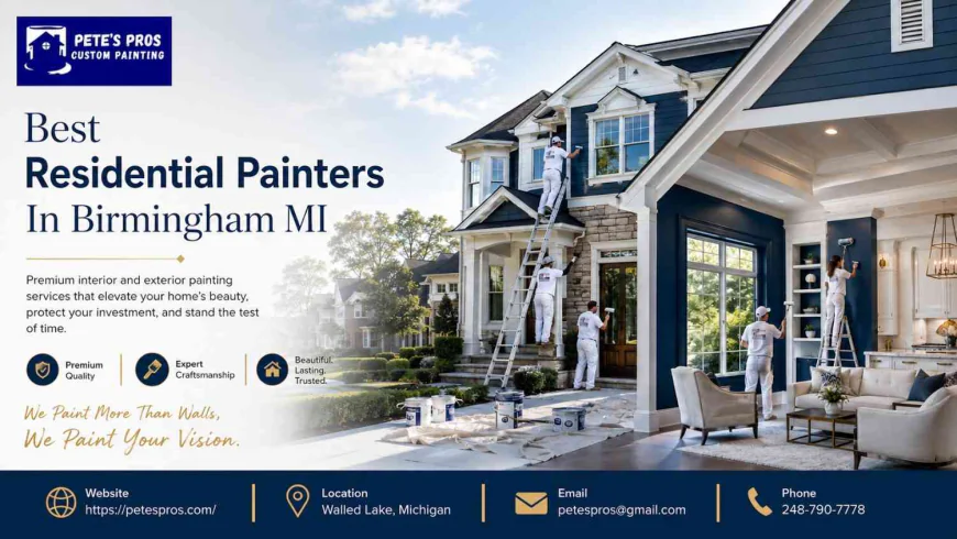Best Residential Painters In Birmingham MI: Transform Your Home with Professional Painting Services