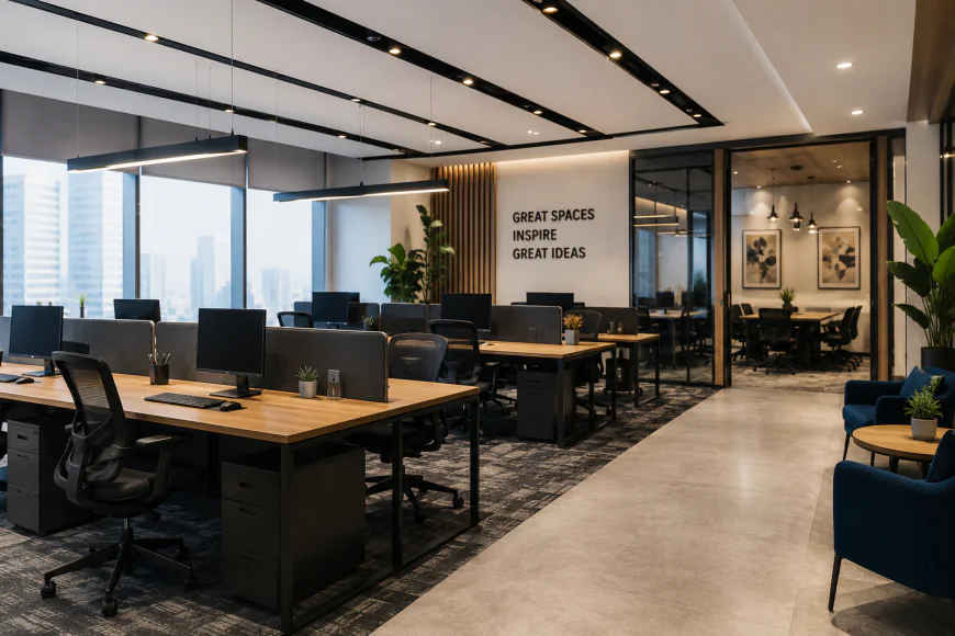 Choose The Right Office Interior Design to Improve Productivity and Business Growth