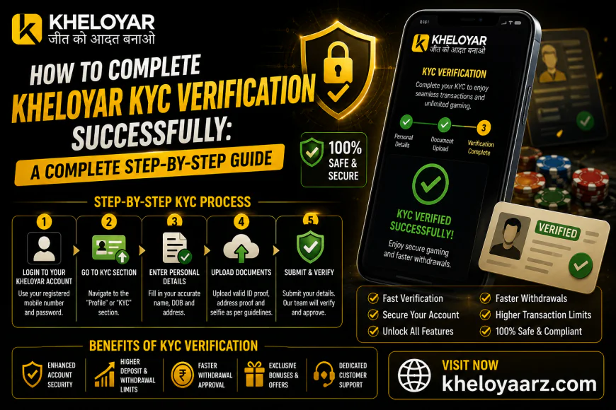 How to Complete Kheloyar KYC Verification Successfully: A Complete Step-by-Step Guide