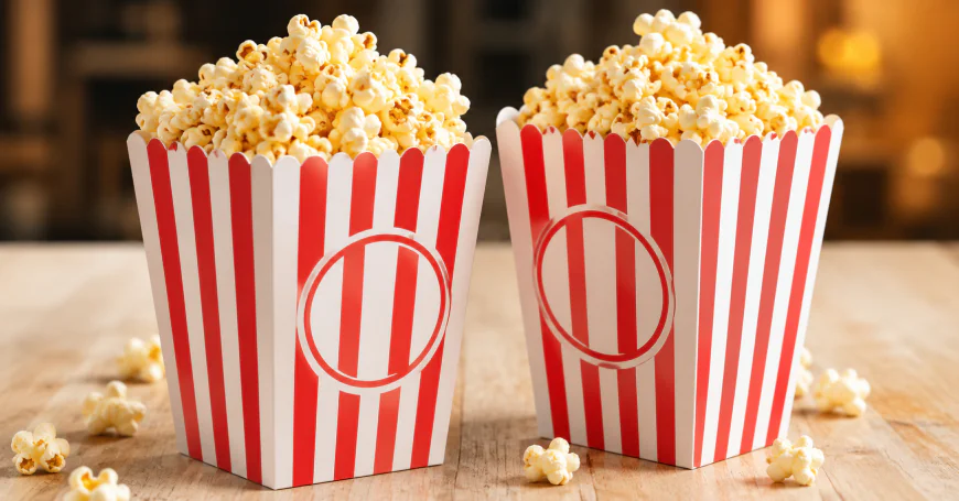 Custom Popcorn Boxes | Aly Packaging AU