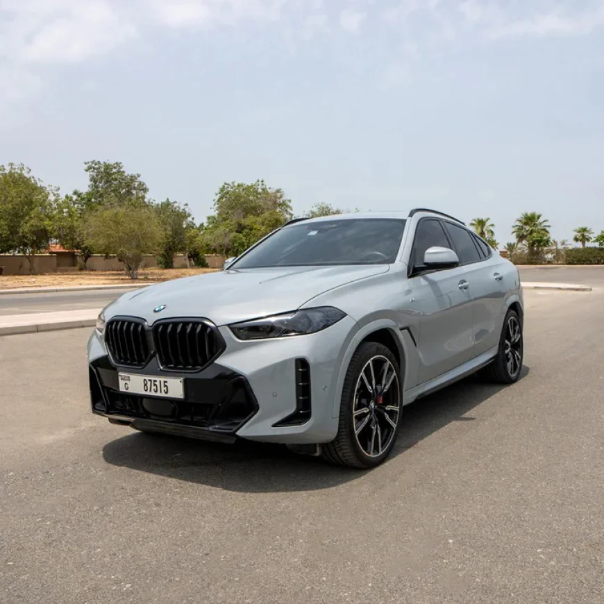 BMW X6 Rental Dubai – Luxury, Power, and Sporty Performance
