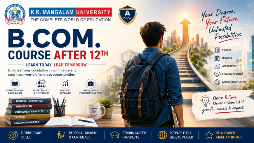 B.Com. Course After 12th: Course Details, Eligibility, Admissions & Career Scope