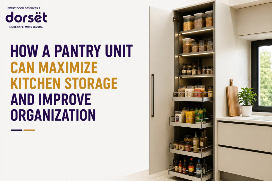How a Pantry Unit Can Maximize Kitchen Storage and Improve Organization.