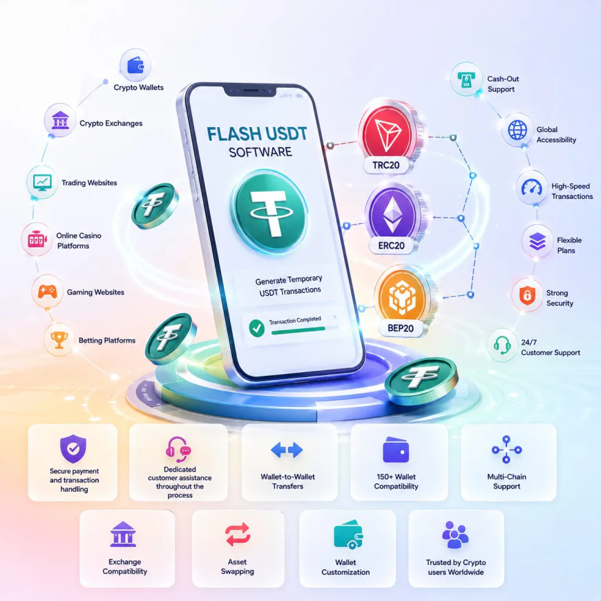 How to Generate Flash USDT with TRC20, ERC20, and BEP20 Support for Flexible Crypto Transactions