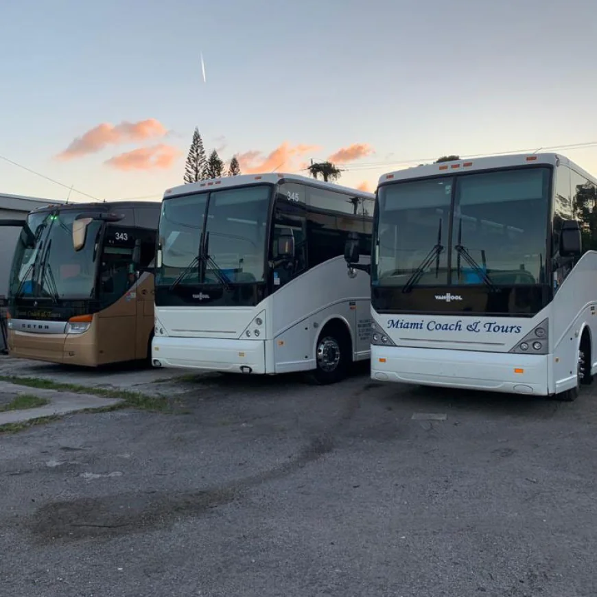 Plan Your Event with Coach Bus Rental Fort Lauderdale