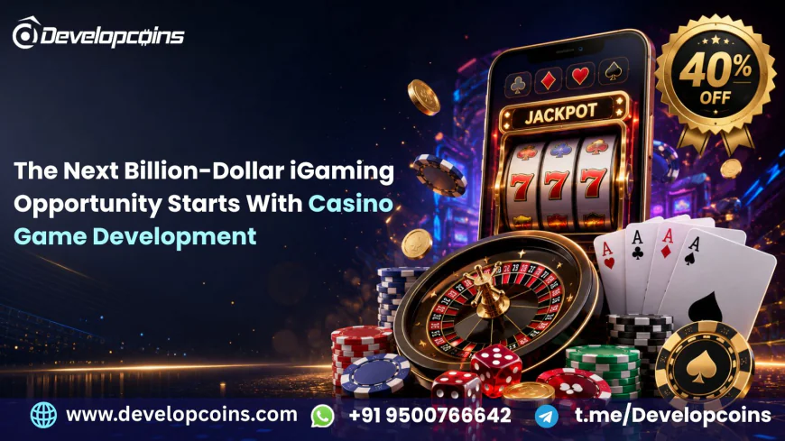 The Next Billion-Dollar iGaming Opportunity Starts With Casino Game Development
