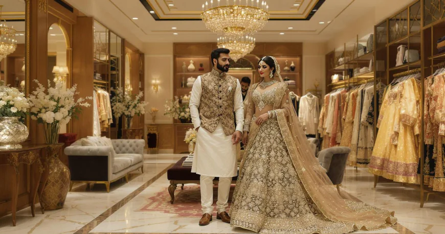 Designer Bridal Lehenga Dallas Silk Threads