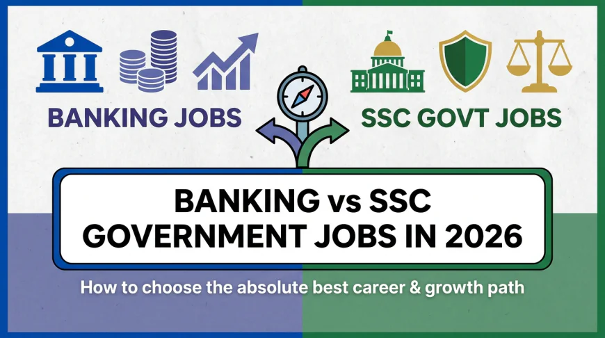 Banking vs SSC Government Jobs in 2026 how to choose the absolute best career and growth path