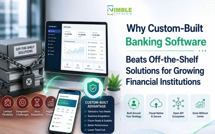 Why Custom-Built Banking Software Beats Off-the-Shelf Solutions for Growing Financial Institutions