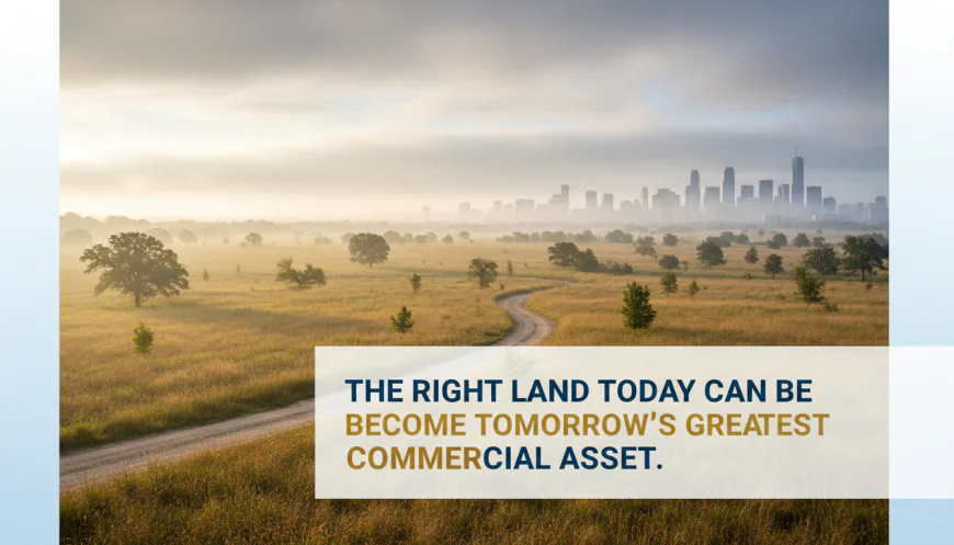 The Right Land Today Can Become Tomorrow's Greatest Commercial Asset