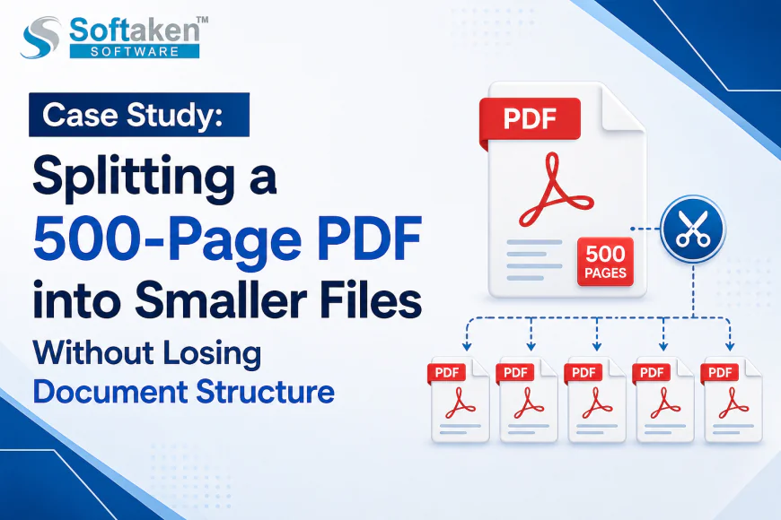 Case Study: Splitting a 500-Page PDF into Smaller Files Without Losing Document Structure