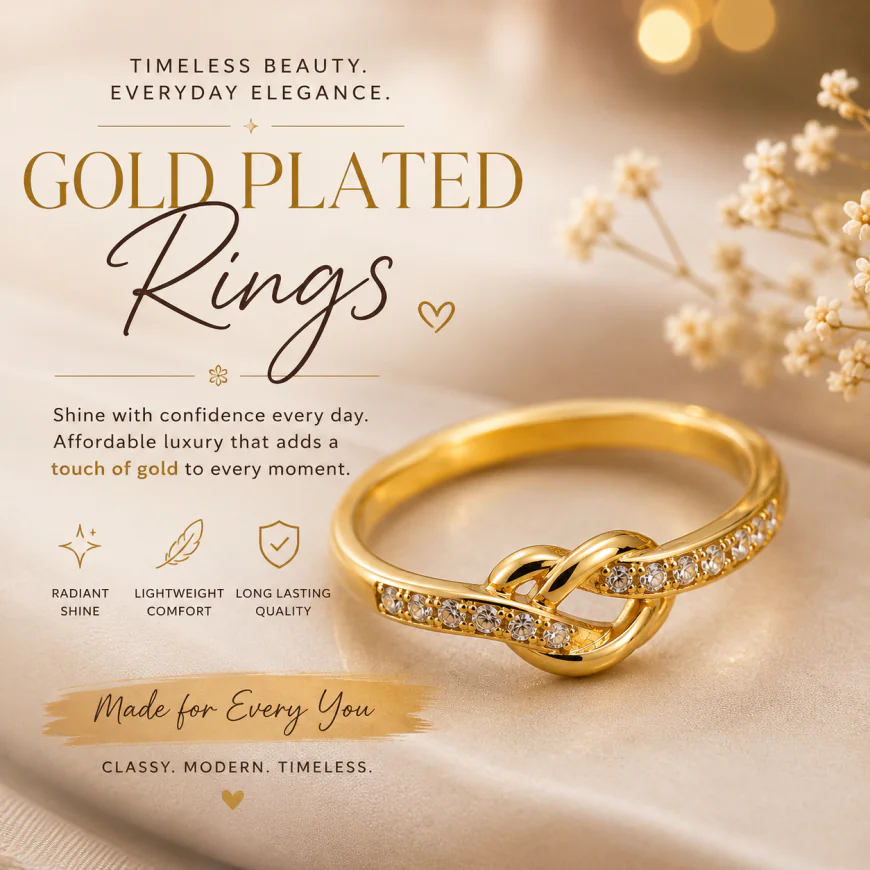 How to Find High-Quality Gold Plated Rings Online