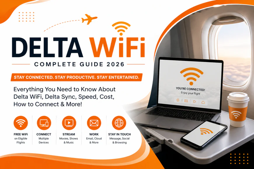 Delta WiFi Guide (2026): Free Internet, Cost, How to Connect & Delta Sync