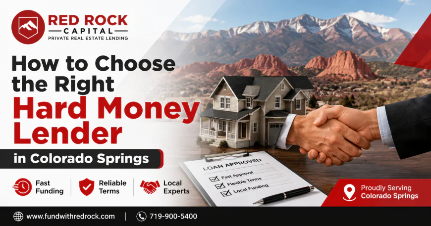 How to Choose the Right Hard Money Lender in Colorado Springs
