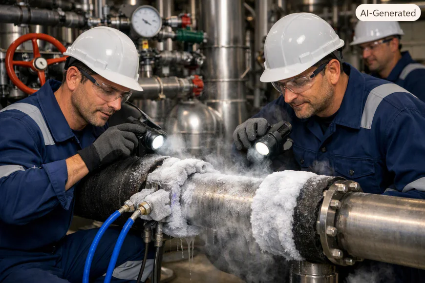 Why Are Pipes Frozen During Maintenance Work and Repairs?