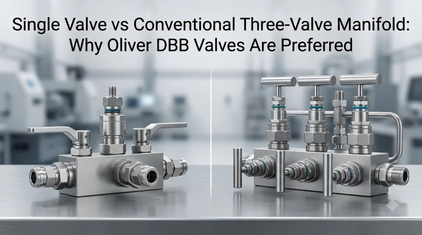 Single Valve vs Conventional Three-Valve Manifold: Why Oliver DBB Valves Are Preferred