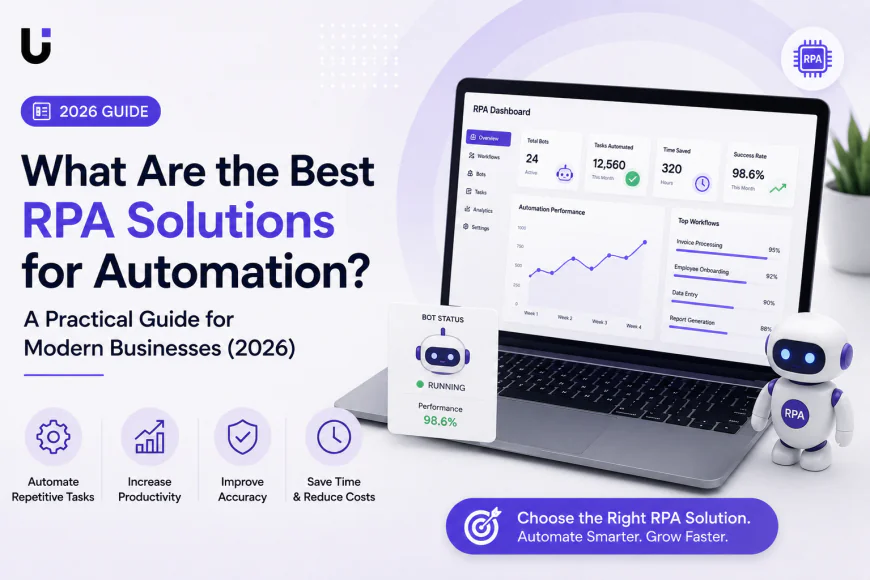 What Are the Best RPA Solutions for Automation? A Practical Guide for Modern Businesses (2026)