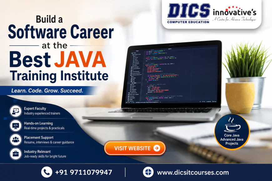 Build a Software Career at the Best Java Training Institute