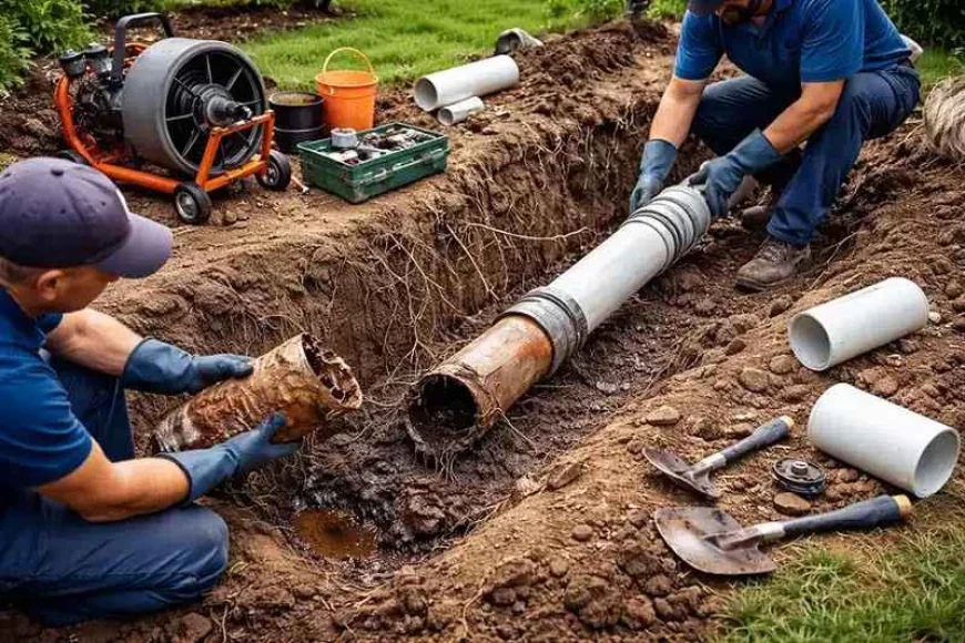 Sewer Line Replacement: Timeline, Yard Impact & Permits