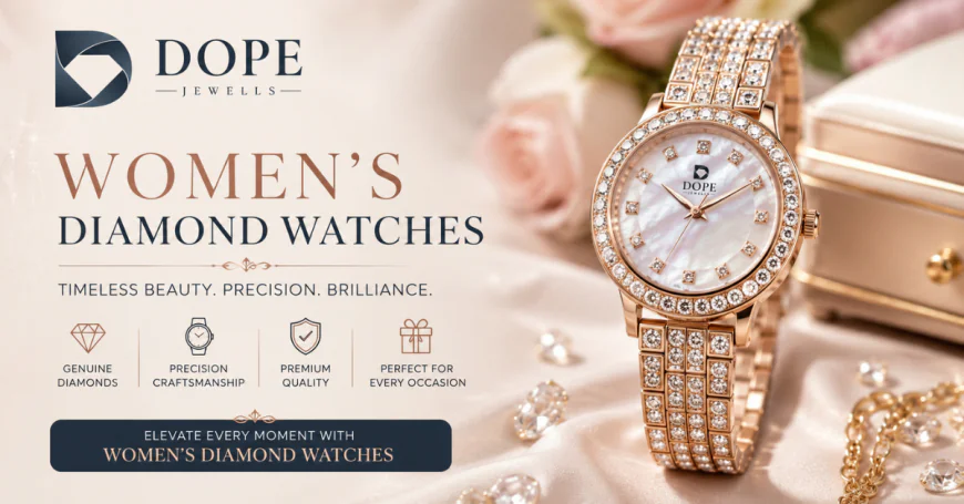Women's Diamond Watches: More Than Just a Timepiece