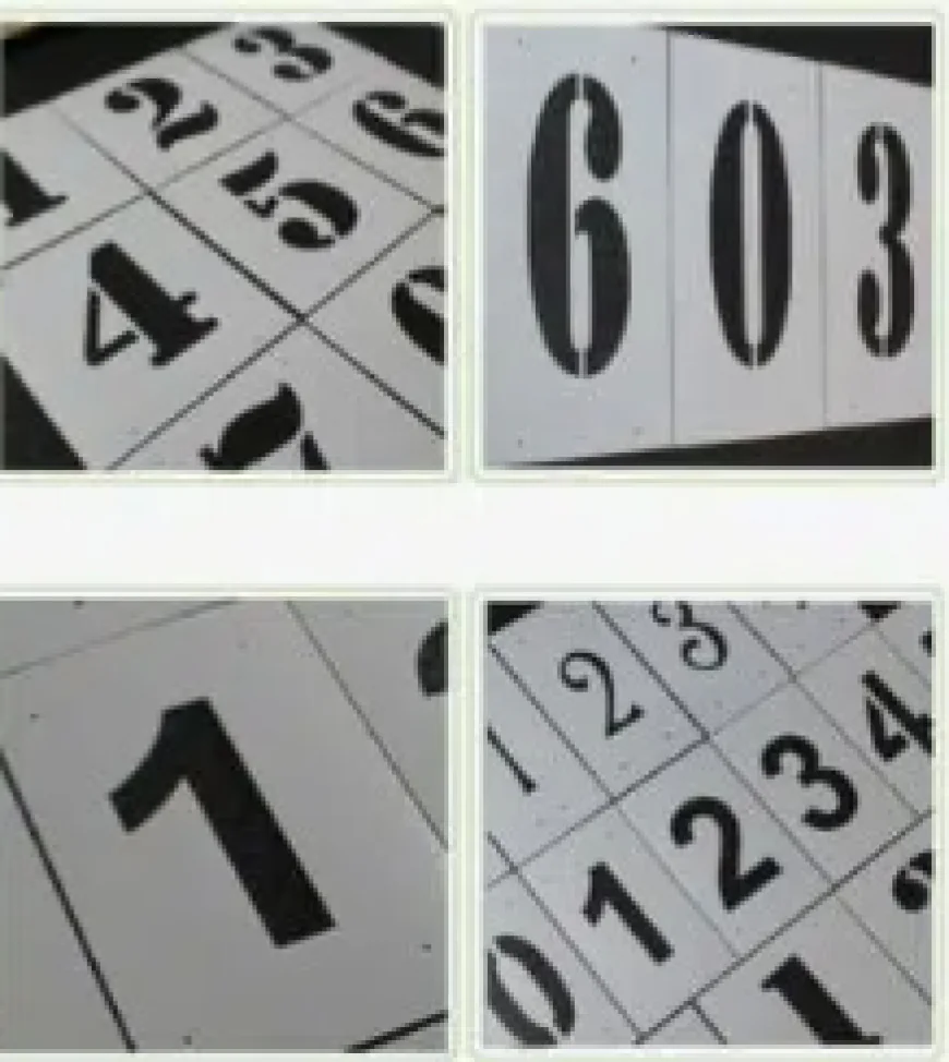 How Letter and Number Stencils Elevate Every DIY Project