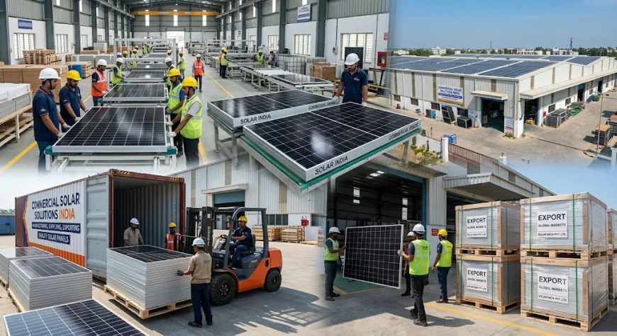 Commercial solar solutions India: Manufacturing, supplying and exporting quality commercial solar panels