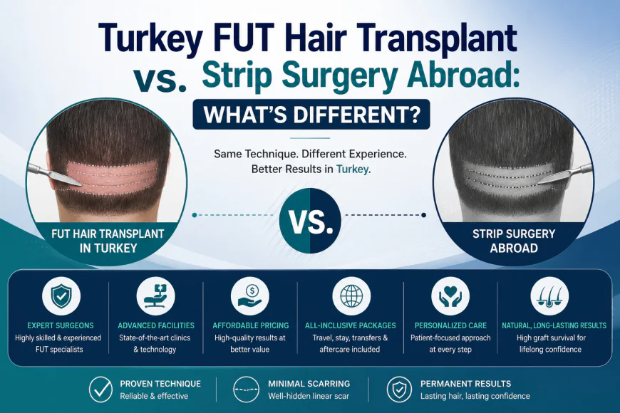 Turkey FUT Hair Transplant vs. Strip Surgery Abroad: What's Different?