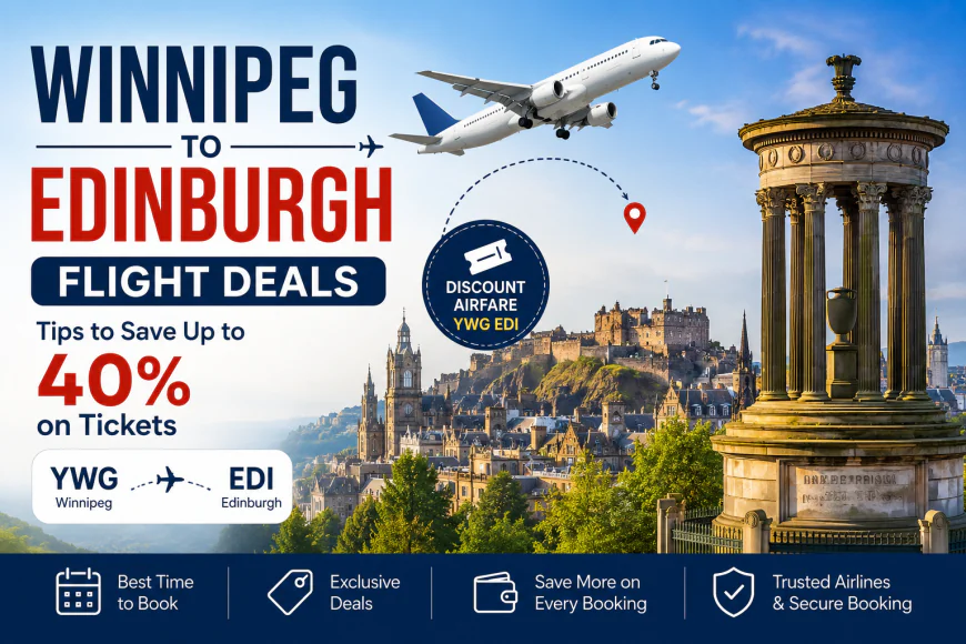 Winnipeg to Edinburgh Flight Deals: Tips to Save Up to 40% on Tickets
