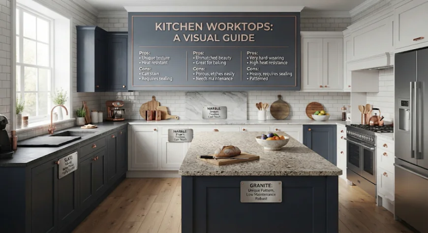 Stone Kitchen Worktops That Transform Everyday Cooking Spaces