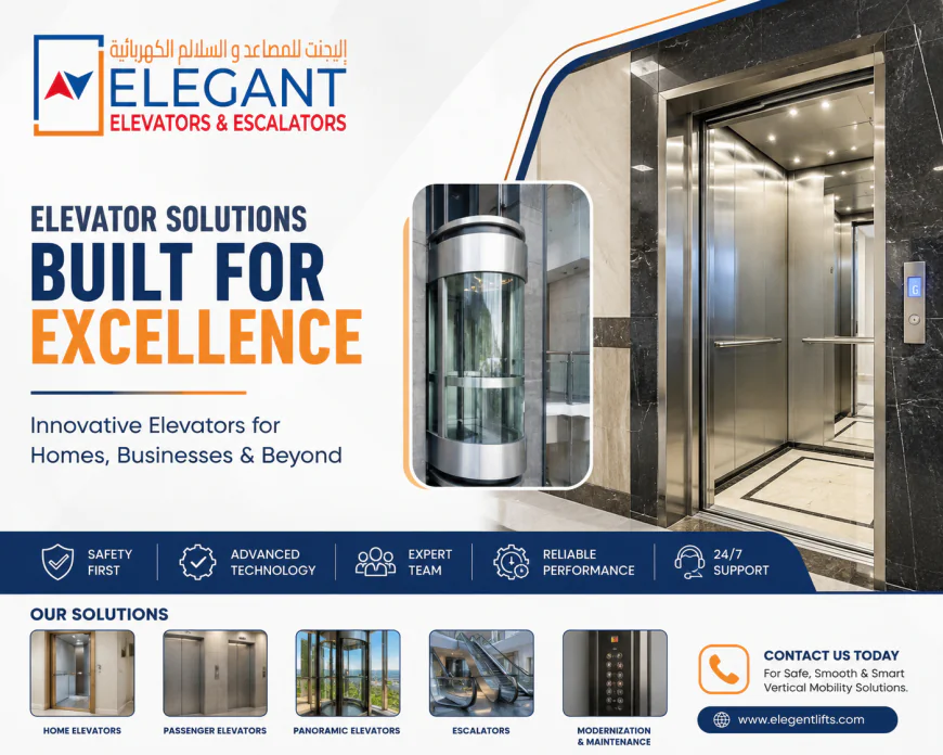 Modern Vertical Transport Systems for Buildings in Jeddah