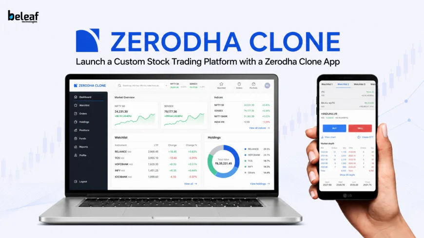 Launch a Custom Stock Trading Platform with a Zerodha Clone App in 2026