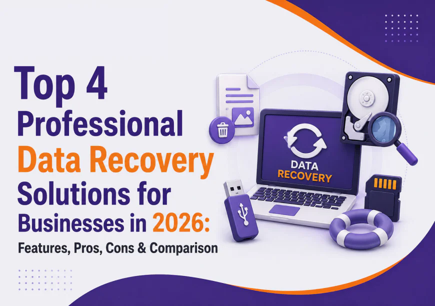 Top 4 Professional Data Recovery Solutions for Businesses in 2026: Features, Pros, Cons & Comparison