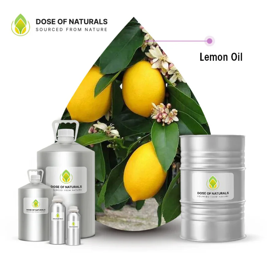 Lemon Oil Manufacturers for Aromatherapy and Skincare Applications