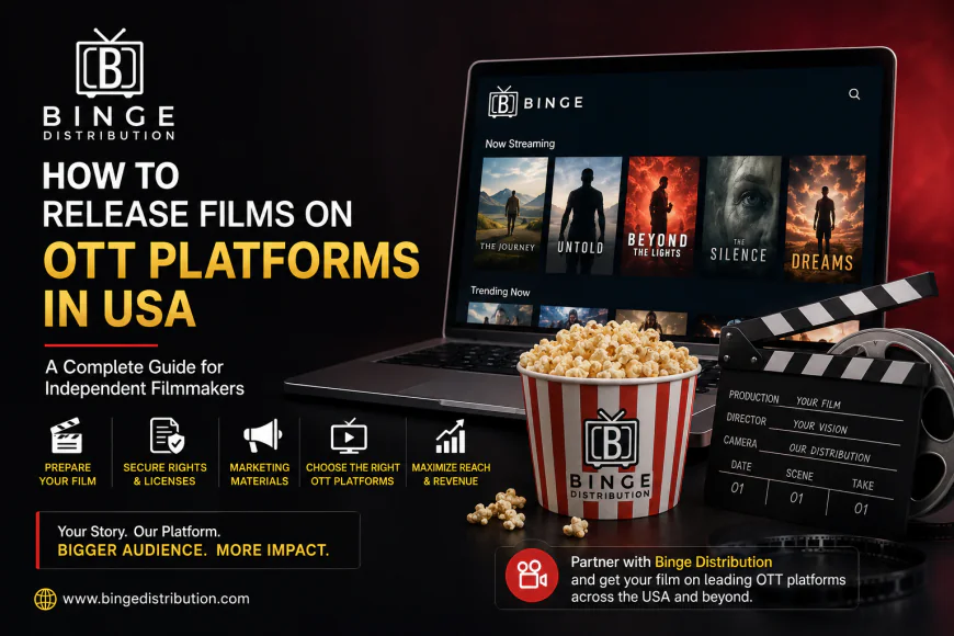 How to Release Films on OTT Platforms in USA: A Complete Guide for Independent Filmmakers