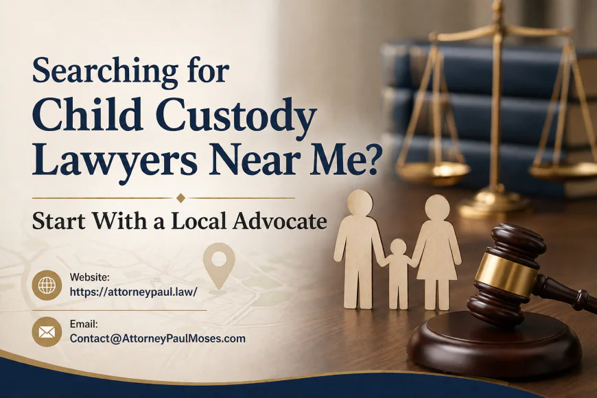 Searching for Child Custody Lawyers Near Me? Start With a Local Advocate