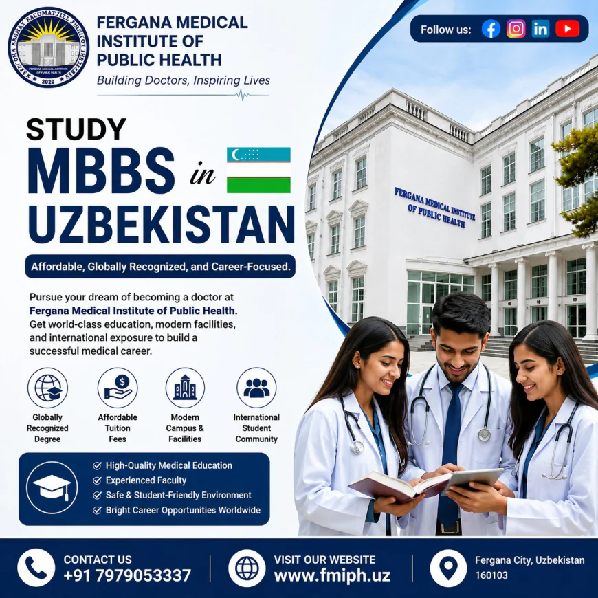 Uzbekistan MBBS Fees for Indian Students: Complete 2026 Guide by FMIPH