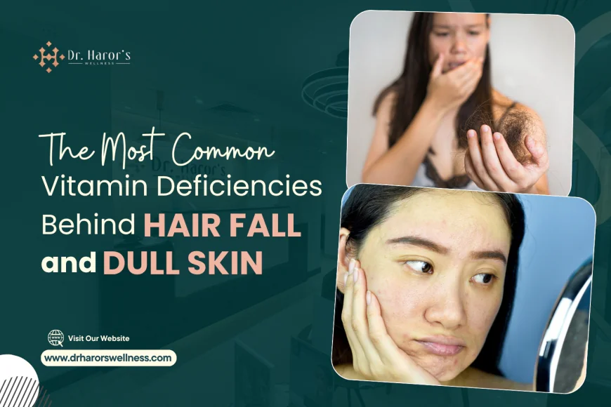 The Most Common Vitamin Deficiencies Behind Hair Fall and Dull Skin