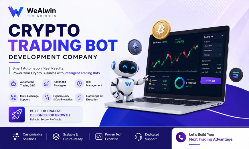 Why Businesses Trust Our Crypto Trading Bot Development Company in 2026?