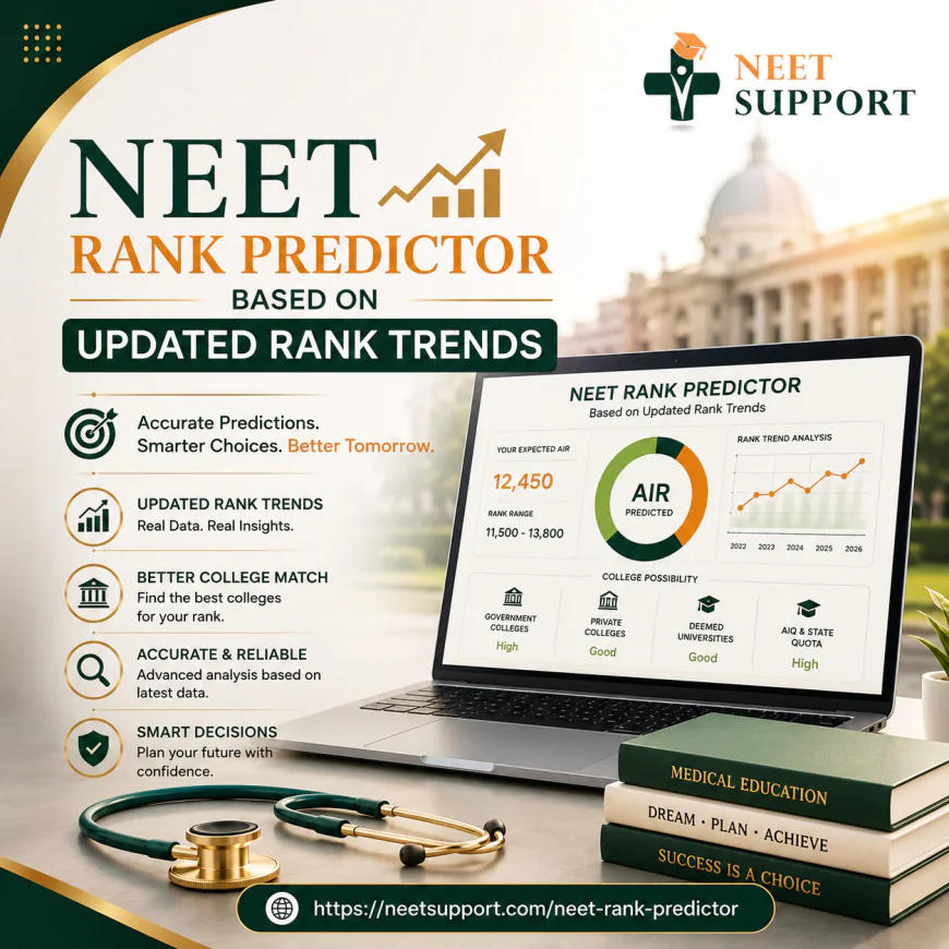 NEET Rank Predictor Based on Updated Rank Trends