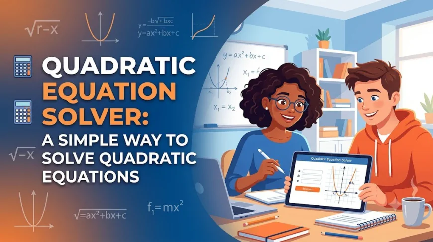 Quadratic Equation Solver: A Simple Way to Solve Quadratic Equations